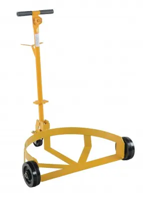 Vestil Lo-Profile Drum Caddy with Phenolic Wheels