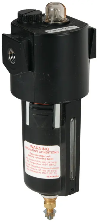 Dixon Wilkerson 1/4 in. L16 EconOmist Compact lubricator with Metal Bowl