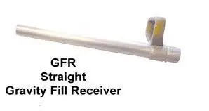 FloMAX 1 3/8 in. Straight Spout Diesel Fuel Gravity Fill Tube - Straight Spout - 1 3/8 in.