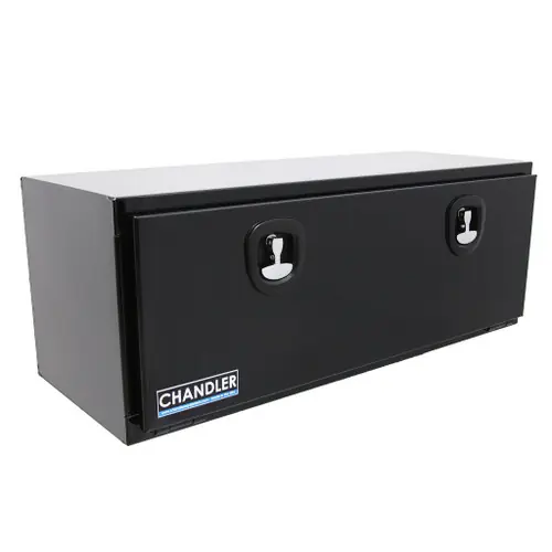 Chandler Equipment Powder Coated Carbon Steel Underbody Tool Box w/ Double Latch Door - 48x18x18