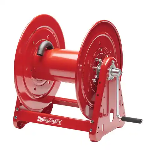 Reelcraft Series 30000 Hand Crank Hose Reel - Reel Only - 3/4" x 100'