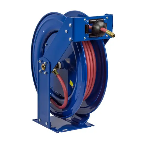 Coxreels T Series "Truck Mount" Spring Rewind Air Hose Reel - Reel & Hose - 1/2 in. x 100 ft.