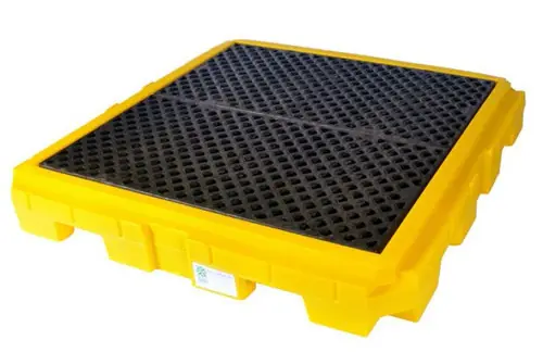 UltraTech 9631 Ultra-Spill Pallet Plus with Drain 4 Drum