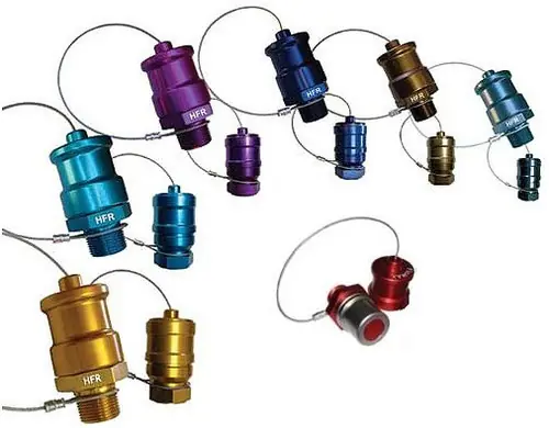 Dixon Flomax 1 in. NPT Copper High Flow Series Receiver - 1 in. NPT - Copper High Flow Receiver w/ Cap