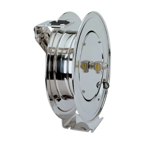 Coxreels MP Series Stainless Steel Hose Reel - Reel Only - 1/2 in. x 50 ft.
