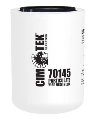 Cim-Tek 70145 Industrial Spin-On Filter - Wire Mesh - Wire Mesh Media 144 micron