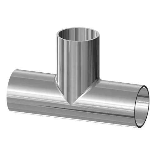 Dixon Sanitary High Purity BioPharm Tee - 2 in. - 5.750 in. - 2.875 in. - SF1-Ra20