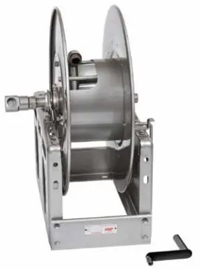 Hannay Reels F3100 F3116-25-26-10.5 3/4 in. - 1 in. 100 FT. Industrial Fire Protection Reel