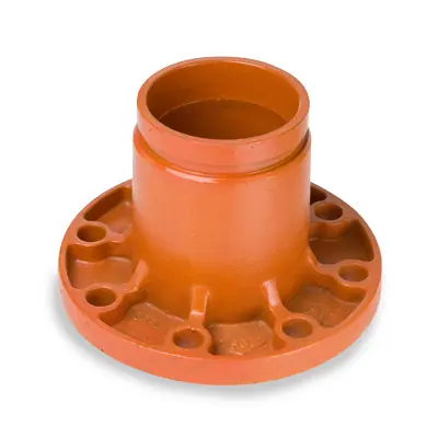 Smith Cooper 10 in. Grooved x Flanged Adapter