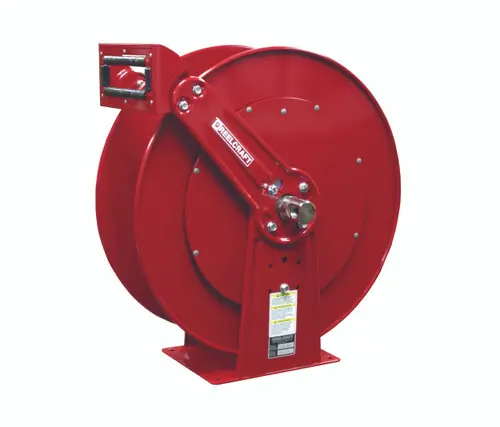 Reelcraft 1 in. x 50 ft. Series 80000 and D80000 Dual Pedestal Air Hose Reel - Reel Only