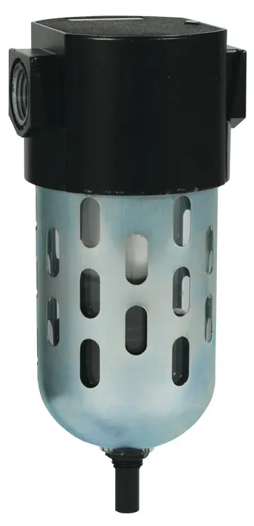Dixon Wilkerson 3/8 in. F26 Standard Filter with Transparent Bowl & Guard - Auto Drain