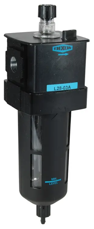 Dixon Wilkerson 3/4 in. L28 EconOmist Standard lubricator with Transparent Bowl