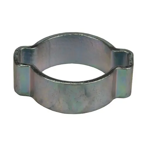 Dixon 7/8 in. Zinc Plated Steel Pinch-On Double Ear Clamp - 100 QTY