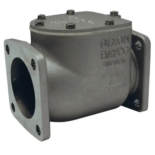Dixon Bayco 3030 Series 3 in. Square TTMA High Flow Swing Check Valves w/ Silicone Seal
