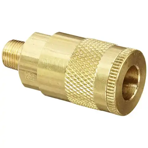 Dixon Air Chief Automotive Interchange 1/4 in. Brass Coupler x 1/8 in. Male NPT