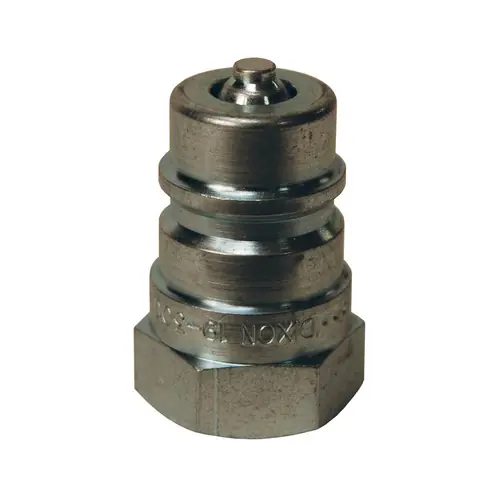 Dixon FTP Series 1/2 in. 2500 PSI Steel Ball Valve Plug ISO5675 w/ 3/4 in. - 14 Female NPTF Thread
