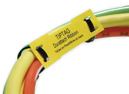 HellermannTyton TipTag Cable Markers - 2.59" x 0.68" - 2.58" x 0.59" - 500/PKG