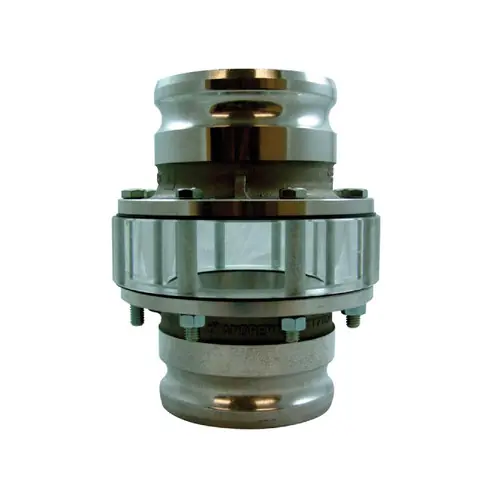 4 in. Male Adapter x 4 in. Male Adapter Conventional Sight Glass