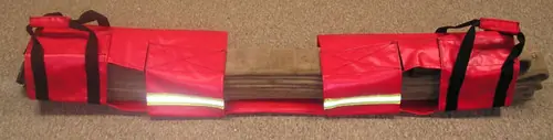 343 Fire HP-200 High Rise Hose Pack, Red