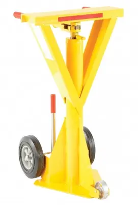 Vestil Trailer Stabilizing Jack - Ratchet Beam Top