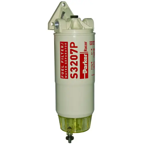Racor 3250 250 GPH High Flow Diesel Fuel Filter/Water Separators 3250R Filter Assembly - 30 Micron - S3207P