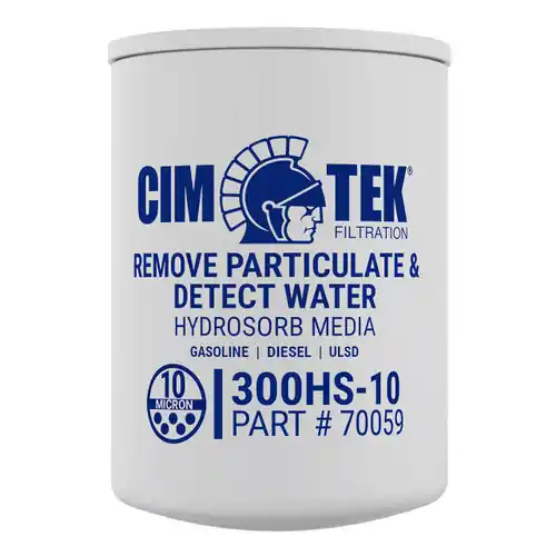 Cim-Tek 70059 300HS-10 10 Micron Water Detection Particulate Fuel Filter