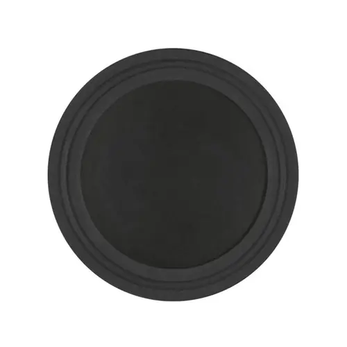 Rubber Fab 2 in. EPDM Black Gauge Guards