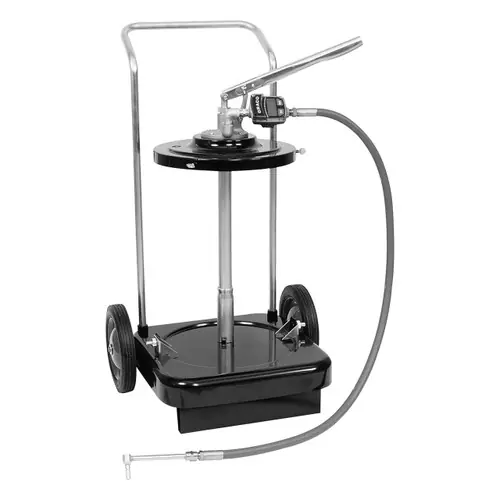 Graco Wheeled Cart Gear Lube Pump with Inline Meter
