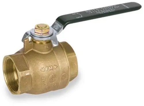 Smith Cooper 1/4 in. NPT Threaded Lead-Free Brass Ball Valve - Full Port