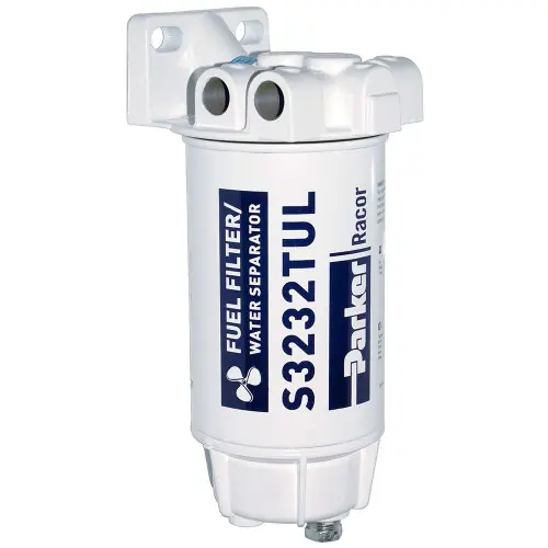 Racor Aquabloc Marine 3/8 in. 90 GPH Spin-On Gasoline Filter Assembly - S3232TUL