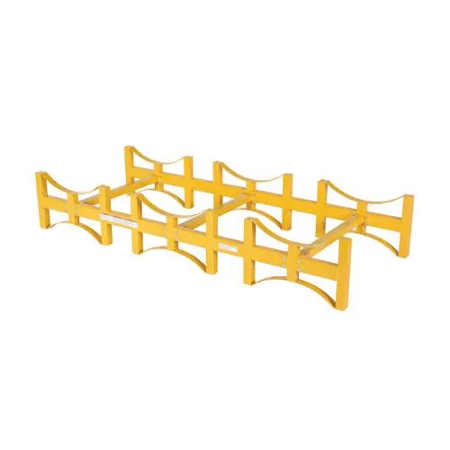 Vestil Steel 3 Drum Rack