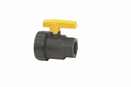 Banjo 1 1/4 in. Single Union Polypropylene Ball Valve