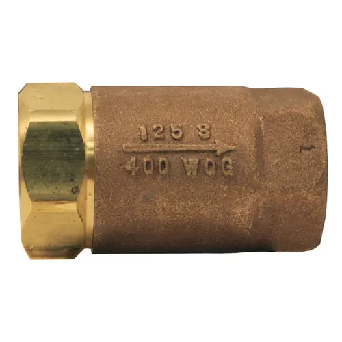 Dixon 2 1/2 in. NPT Brass Domestic Ball Cone Check Valves