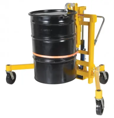 Vestil Manufacturing Foot Pump Drum Transporter - 1500 lb Capacity