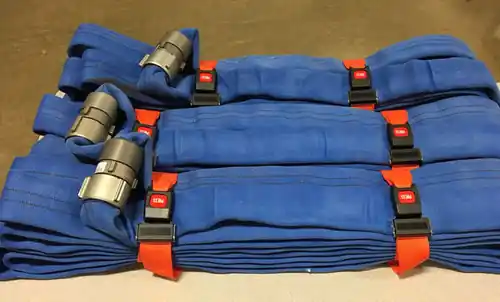 343 Fire HS-O-Set 2 in.W Heavy Duty Hose Straps - Set of 3
