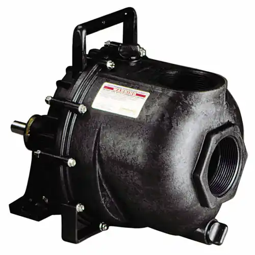 Banjo 3 in. 4 Vane Pedestal Pump (for Electric Motors) w/ EPDM Seal
