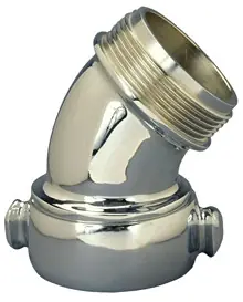 Dixon 90° Chromed Brass Angle And Suction Elbow