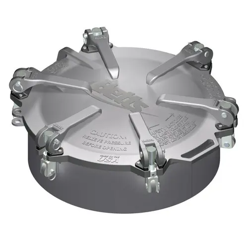 Betts 20 in. Aluminum Cam-Latch Manholes w/ Zinc Plated Steel Hardware
