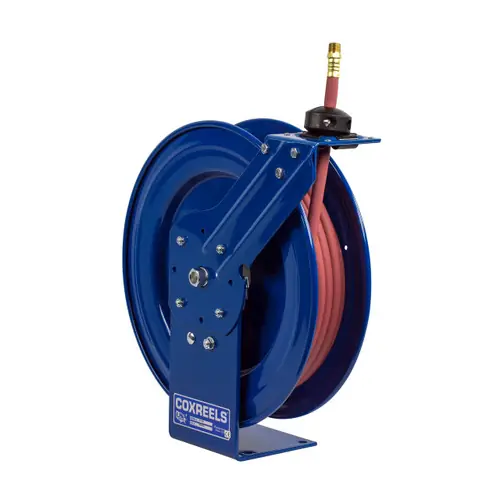 Coxreels P Series Standard Duty Air Reel - Reel & Hose - 3/8 in. x 25 ft.