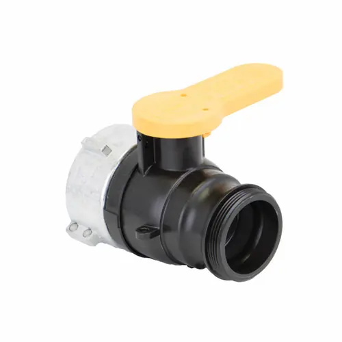 Banjo IBC Spin Weld Valves for Mauser - MAUSER 22283 Spin Collar x 2 in. Male Adapter - FKM