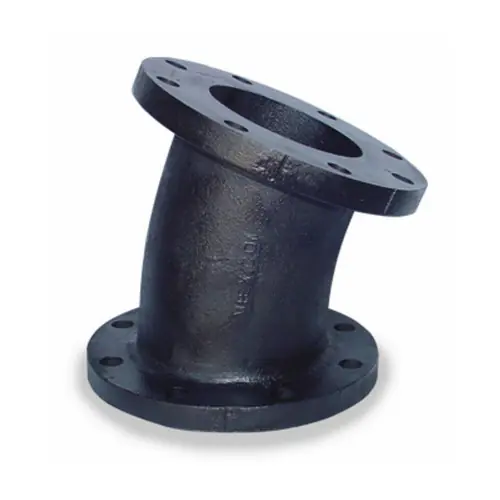 Smith Cooper 150# Ductile Iron 4 in. 22 1/2° Elbow Flanged Fittings - Fig. 38TT1