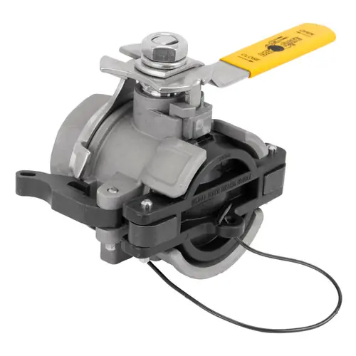 Banjo 1 in. Full-Port Female Dry-Mate x 1 in. Female NPT, 316 Stainless Steel Valve