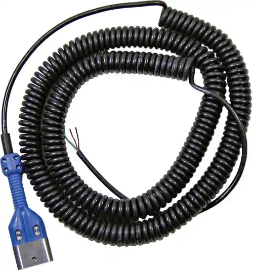 Civacon Dual Ball Plug w/ 30 ft. Black Coiled Cord
