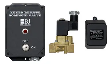 BJ Enterprises Keyed Remote Air Solenoid Valve System