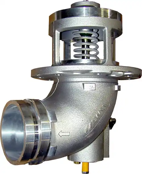 Emco Wheaton F7020 & F7021 4 in. 90° Elbow Pneumatic Emergency Valve