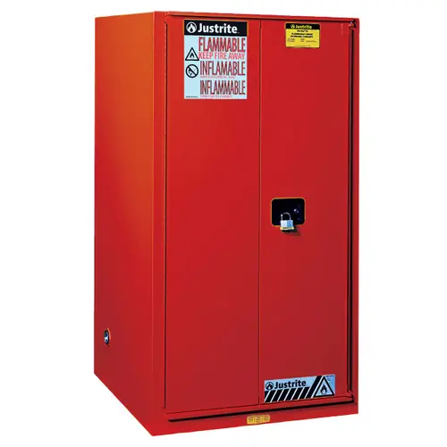 Justrite Sure-Grip Ex 96 Gallon Safety Cabinet for Paints & Inks - Manual Close