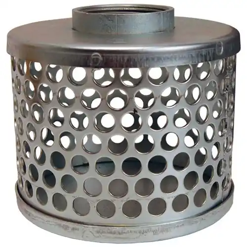 Dixon 304 Stainless Steel Standard Round Hole Strainers