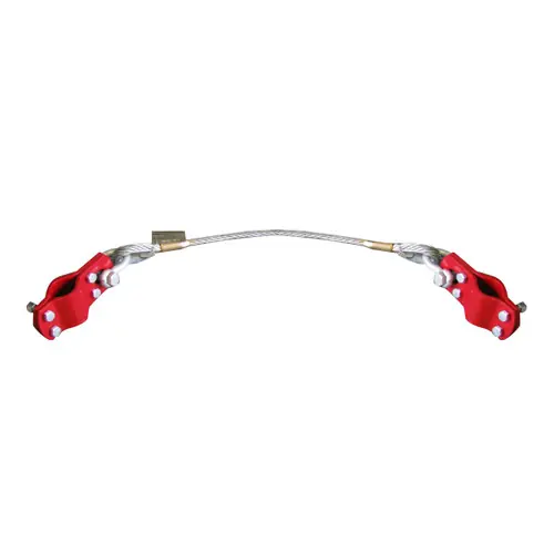 American Iron Works Hose Hobble Clamp x Clamp - 4 Bolt Style w/ Cable Assembly