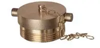 Access Hose Brass Pinlug Plugs w/ Chain