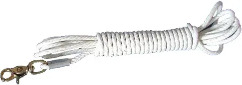 W.L. Walker Unmarked Cotton Rope With Clip